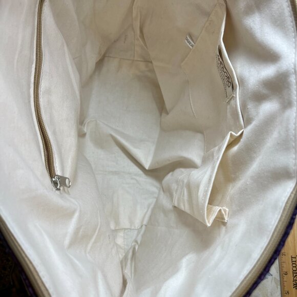 Shebobo Raffia Tote with Leather Handles - Picture 5 of 8